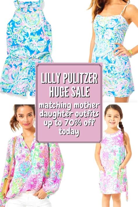 Matching Mother Daughter Looks From Lilly Pulitzer On Sale Now The