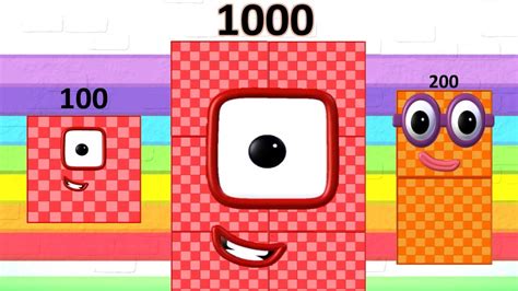 Numberblocks 1000 Is New Bigger Number New Fan Series Youtube