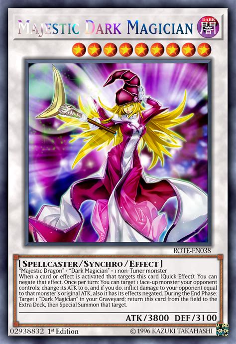 Majestic Dark Magician By Chaostrevor On Deviantart Dark Magician Cards Yugioh Cards Yugioh