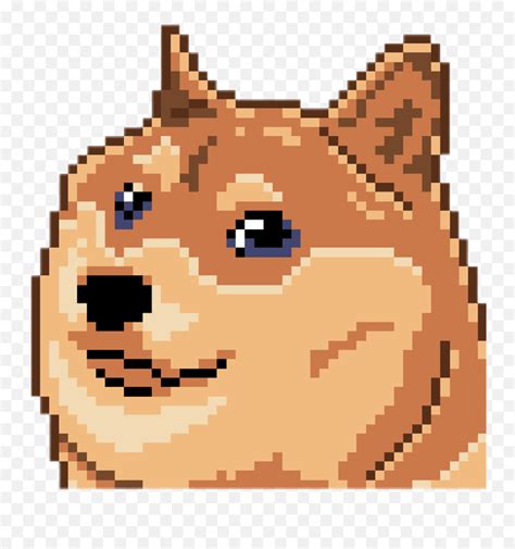 Download Pixelated Pixelart Freetouse Doge Pixel Art Paint Doge Pixel