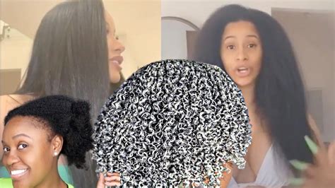 i tried cardi b hair mask and this happened 😳🤯😱😱😱 youtube