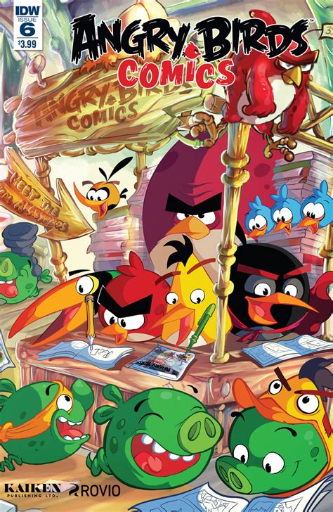 Apr160627 Angry Birds Comics 2016 6 Previews World