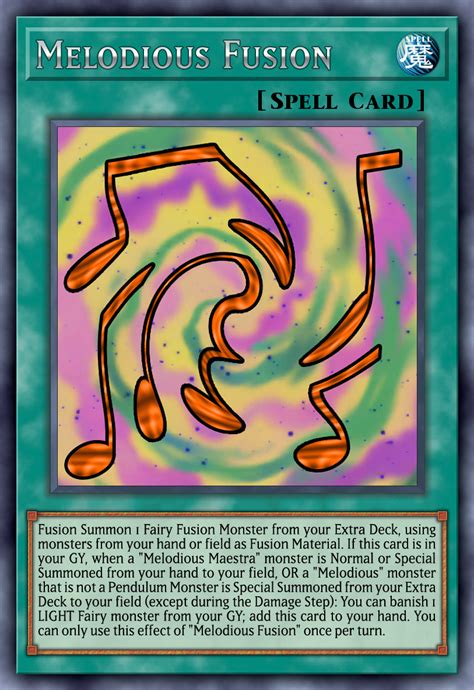 Melodious Fusion Yu Gi Oh Card Maker Wiki Fandom Powered By Wikia