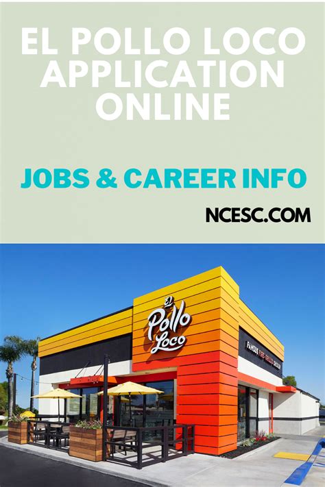 El Pollo Loco Application Online Jobs And Career Info