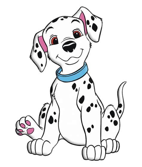 101 Dalmatians Puppy With Blue Collar Cute Cartoon Animals Cartoon Dog