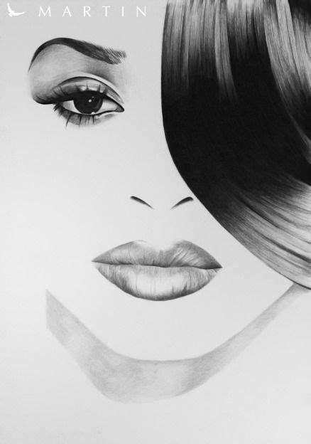 Ciara Minimalistic Portrait By Martin Art On Deviantart Canson