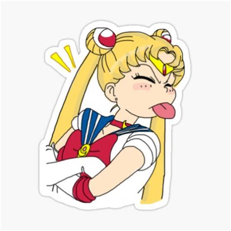 Sailor Moon Sticker By Sarakh95 Sailor Moon Wallpaper Girl Stickers Cute Stickers