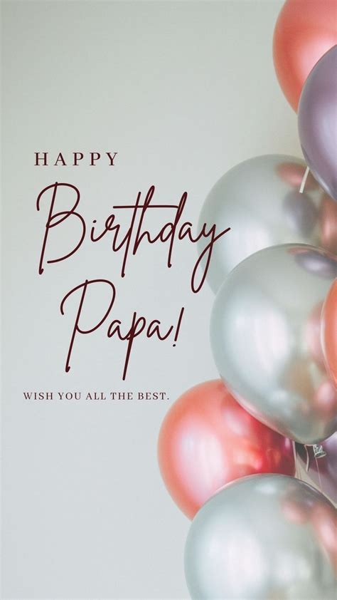 Happy Birthday Papa Artofit