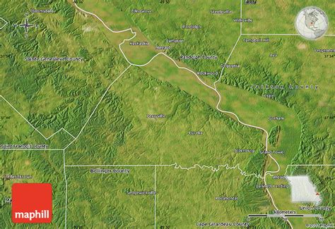 Satellite Map Of Perry County Bank Home Com