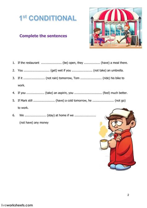 1st Conditional B Class Interactive Worksheet English Language