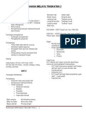 Jawapan Buku Teks Bahasa Melayu Tingkatan 4 Kssm 2020