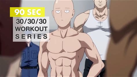 One Punch Man Fitness Challenge Episode 7 Of 303030 Workout Series