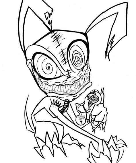 Scary Halloween Coloring Pages At Getdrawings Free Download