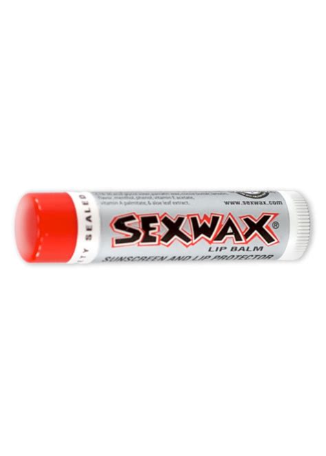 sex wax lip protector spf 30 crazy dude