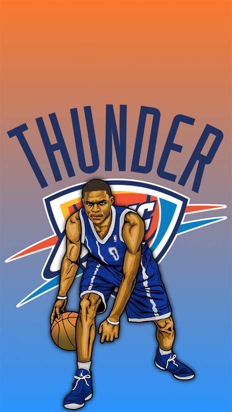 Westbrook Thunder Wallpaper Kolpaper Awesome Free Hd Wallpapers