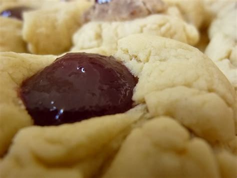 Thumbprint Cookies With Fines Sour Cherry Jam Diary Of A Mad Hausfrau