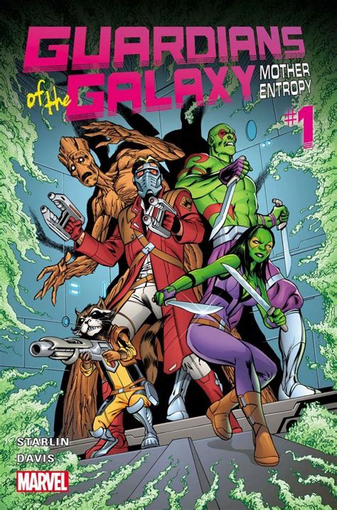 Guardians Of The Galaxy Mother Entropy By Jim Starlin And Alan Davis Finally Announced For