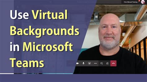 The virtual background effect is still rolling out and can be accessed by a certain number of users. Virtual Backgrounds in Microsoft Teams by Chris Menard ...
