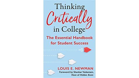 Book Review ‘thinking Critically In College The Essential Handbook