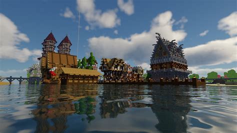 Medieval Town Minecraft