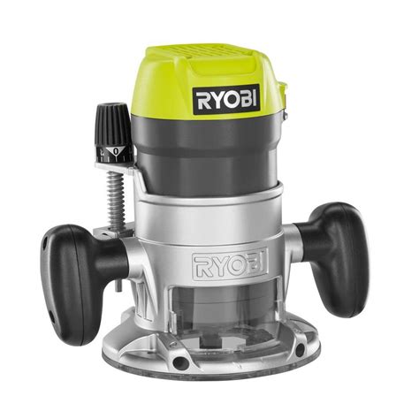 Ryobi 85 Amp 1 12 Peak Hp Fixed Base Router R1631k The Home Depot