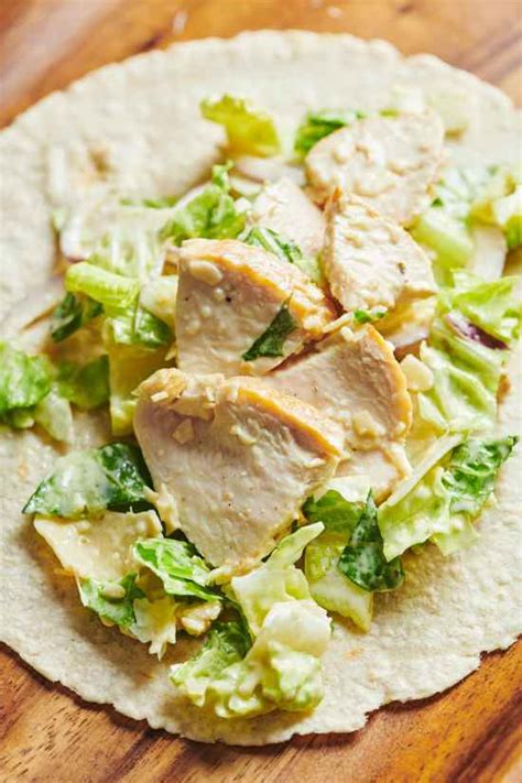 Grilled Chicken Caesar Salad Wraps — The Mom 100