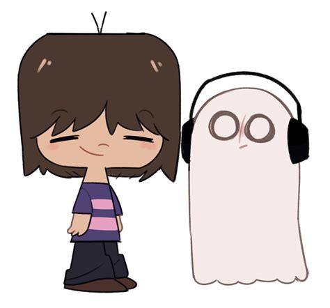 Frisk And Napstablook As Mac And Bloo Undertale Know Your Meme