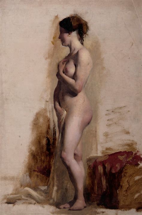Study Of A Standing Female Nude Works Of Art RA Collection Royal Academy Of Arts