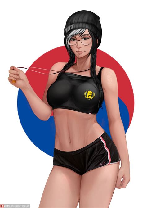 Pin By Aerce On Rainbow 6 Siege Female Characters Personal Trainer