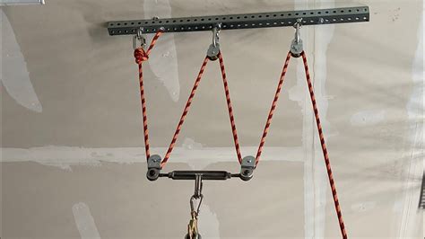 Simple Rope And Pulley System Youtube