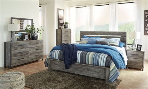 Click here to buy klass panel 5 piece bedroom set hispania home size: Cazenfeld Panel Bedroom Set by Signature Design by Ashley ...