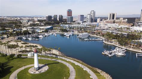 Long Beach In Kalifornien Hafenriese Und Nachbar Von Los Angeles