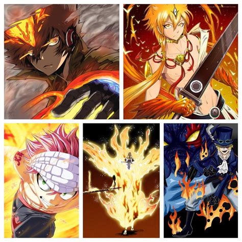 Fire Vs Ice Vs Lightning Users Anime Amino