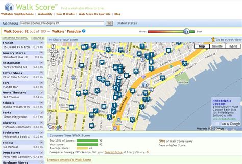 Whats Your Philly Neighborhoods Walk Score