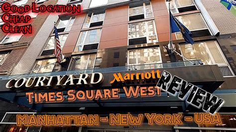 Courtyard By Marriott Hotel Manhattantimes Square West Cheap Clean
