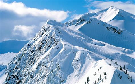 Windows 10 Snow Mountain Wallpaper Wallpapersafari