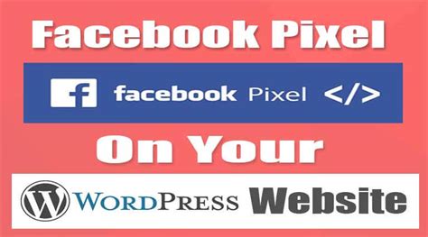 How To Add Facebook Pixel On Wordpress Website Easily