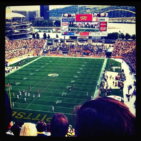Pittsburgh Steelers @ Heinz Field | Here we go steelers, Pittsburgh steelers football, Nfl stadiums