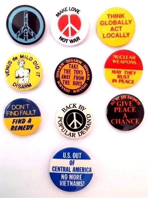 Image Result For 1960s Anti War Pins Anti War Protest Buttons Vintage Shirt Design
