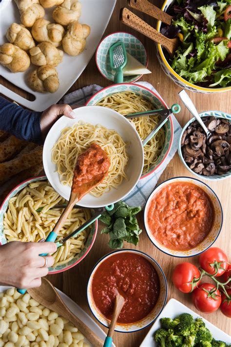 To make your progressive dinner party a more cohesive event, plan it around a theme. Host an Awesome Dinner Party with a Make Your Own Pasta ...