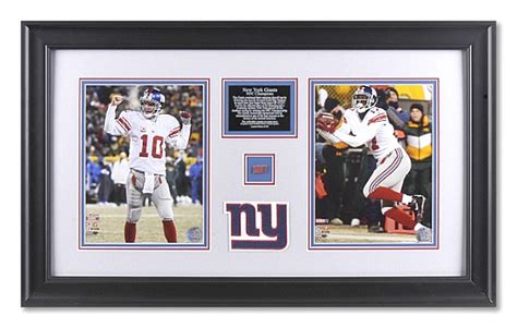 New York Giants Nfl Football Super Bowl Framed Picture Photos Posters