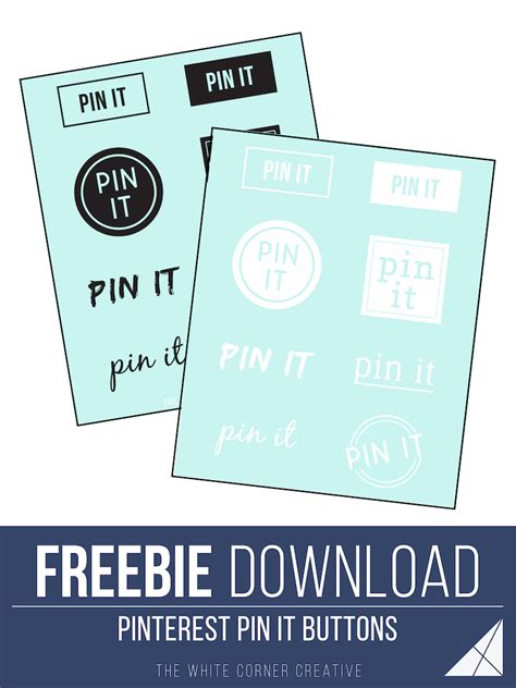 Free Pinterest Pin It Buttons How To Add Them Melissa Carter Design