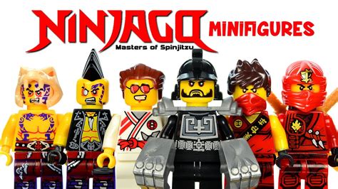 Lego Ninjago Masters Of Spinjitzu Knockoff Minifigures Set 19 Review Youtube