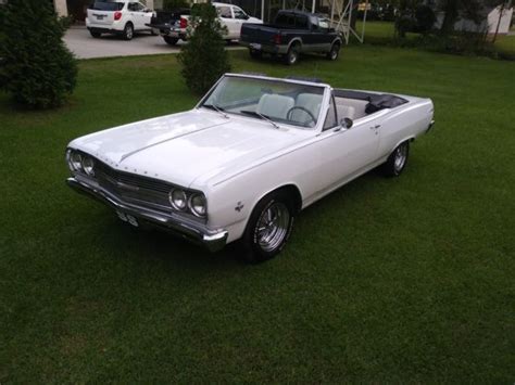 1965 Chevy Chevelle Ss Malibu Convertible Real 138 Vin Real Super