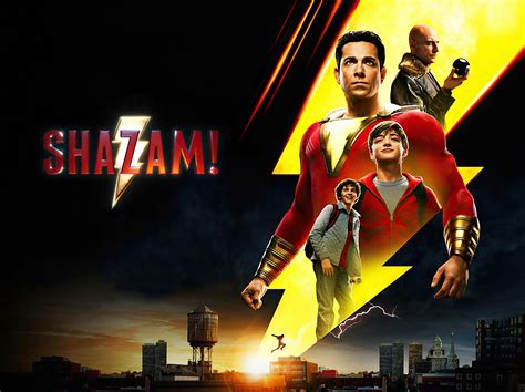 Shazam Movie New Poster Hd Superheroes 4k Wallpapers Images