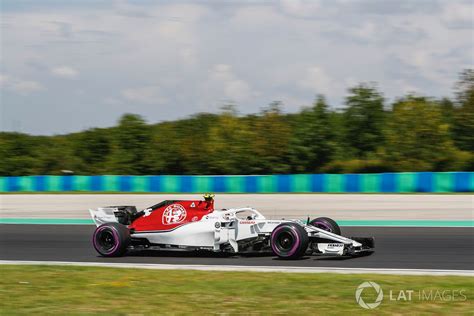 16 Charles Leclerc Sauber C37 In Hungaroring 2018 Fp3 Alfa Romeo