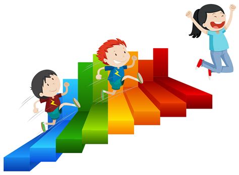 Climbing Steps Clip Art