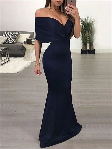 Elegant Black Long Sleeves Prom Dresses Home In Fashion Black