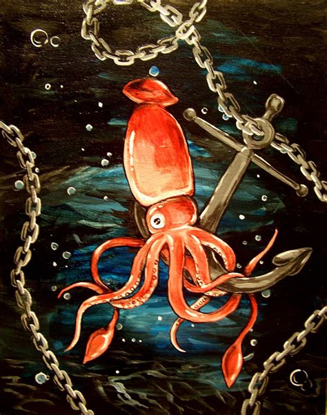 Squid Chain Anchor By Inanothermedium On Deviantart