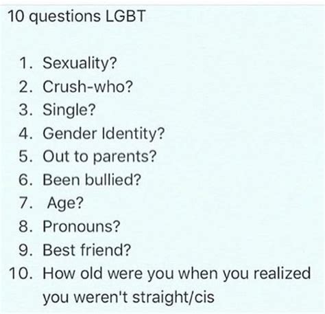 Lgbtq Questions On Tumblr